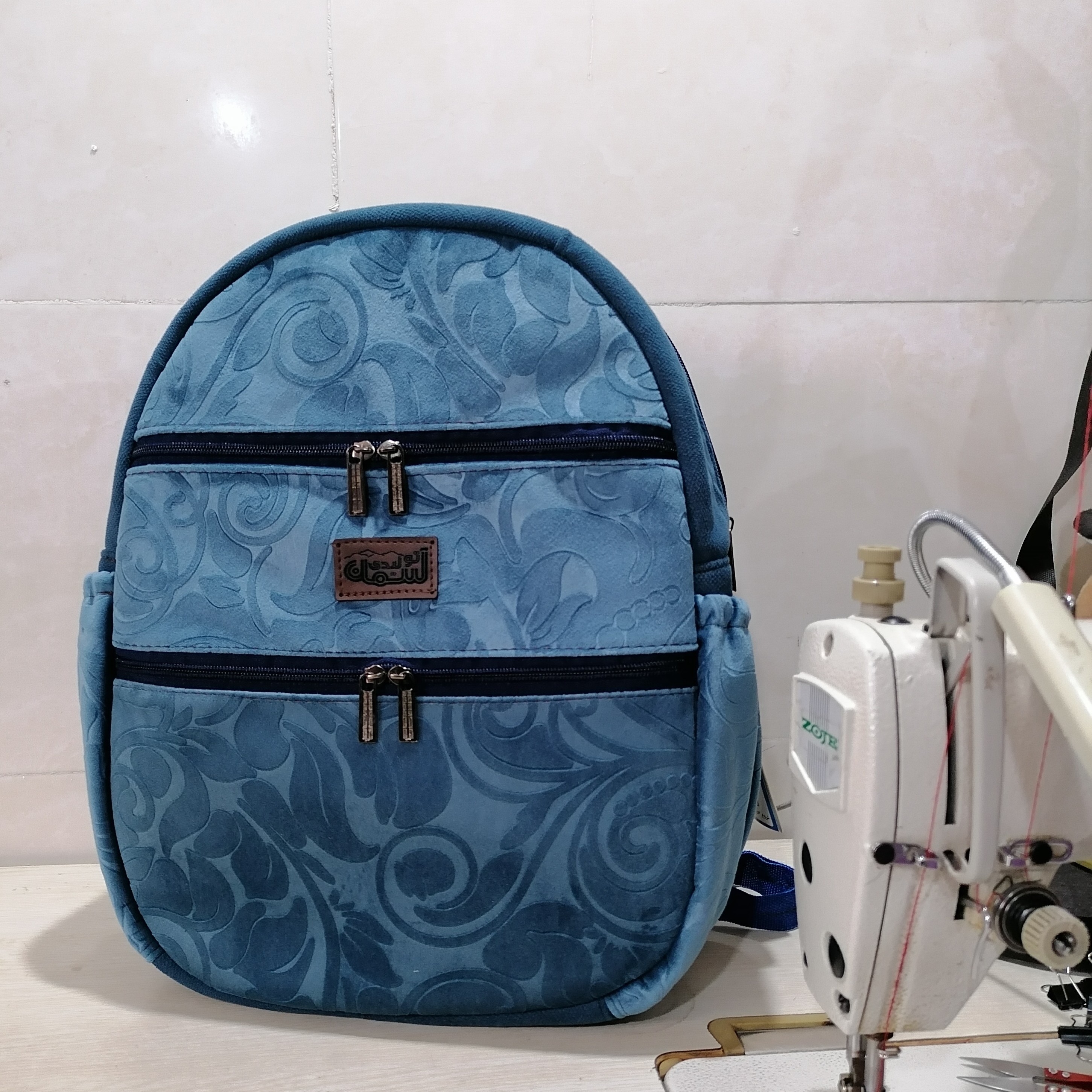 کوله پشتی متوسط پارچه ای قابل شست و شو با کارت ضمانت دو ساله