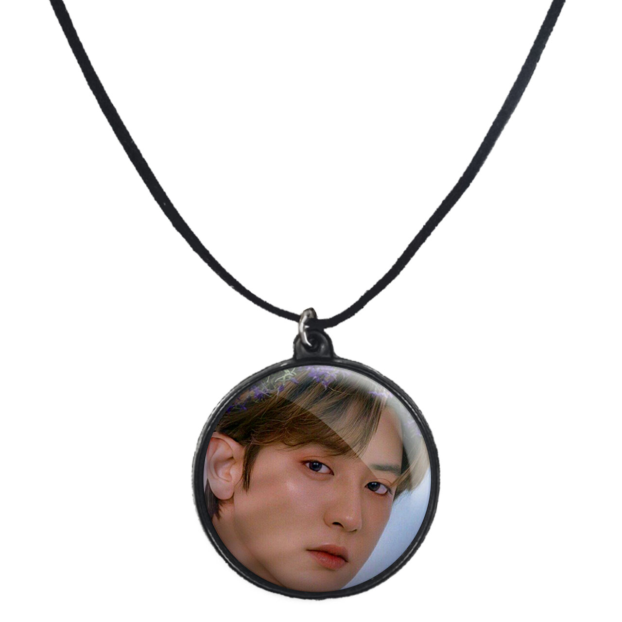 گردنبند پرمانه طرح exo کد pmb.14073 مدل دو طرفه