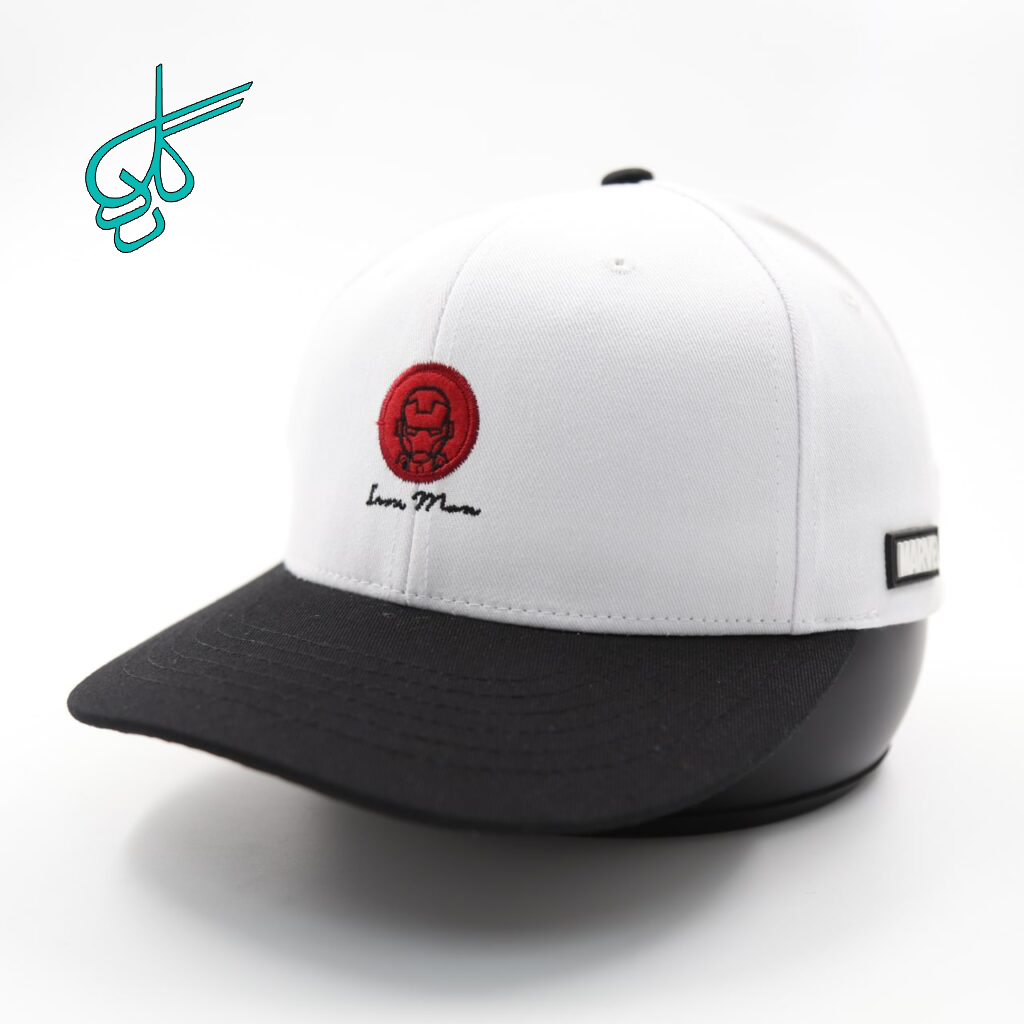خرید کلاه نقابدار بیسبالی اسنپ بك لوگو قرمز Iron Man کد 2815508 - ردگل