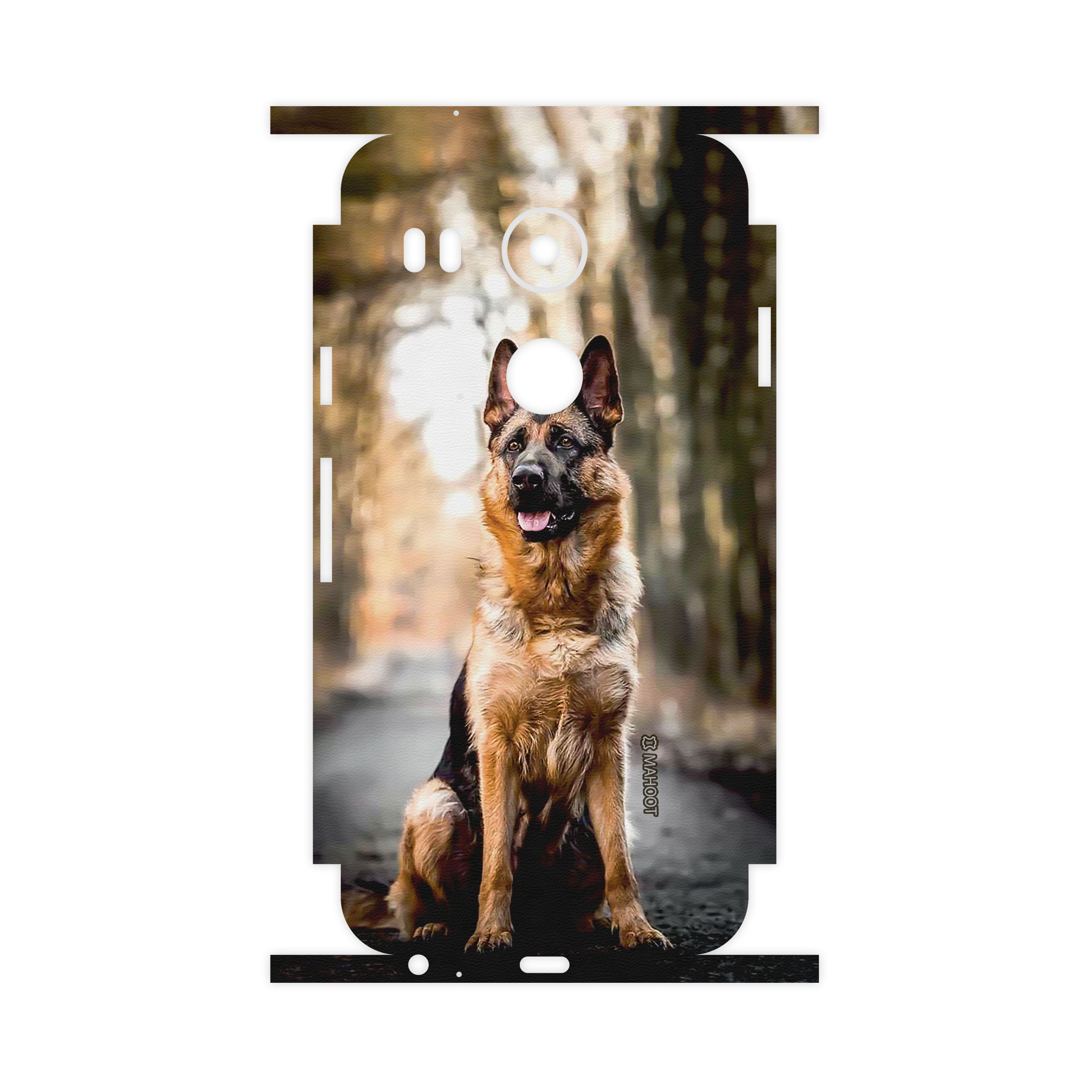 برچسب پوششی ماهوت مدل Dog-1-FullSkin مناسب برای گوشی موبایل گوگل Nexus 5X