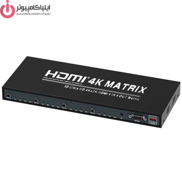 سوئیچ ماتریکس 4 در 4 HDMI برند تی سی تراست مدل TC-HMX-44