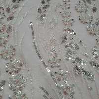 پارچه مجلسی  ملیله وپولک