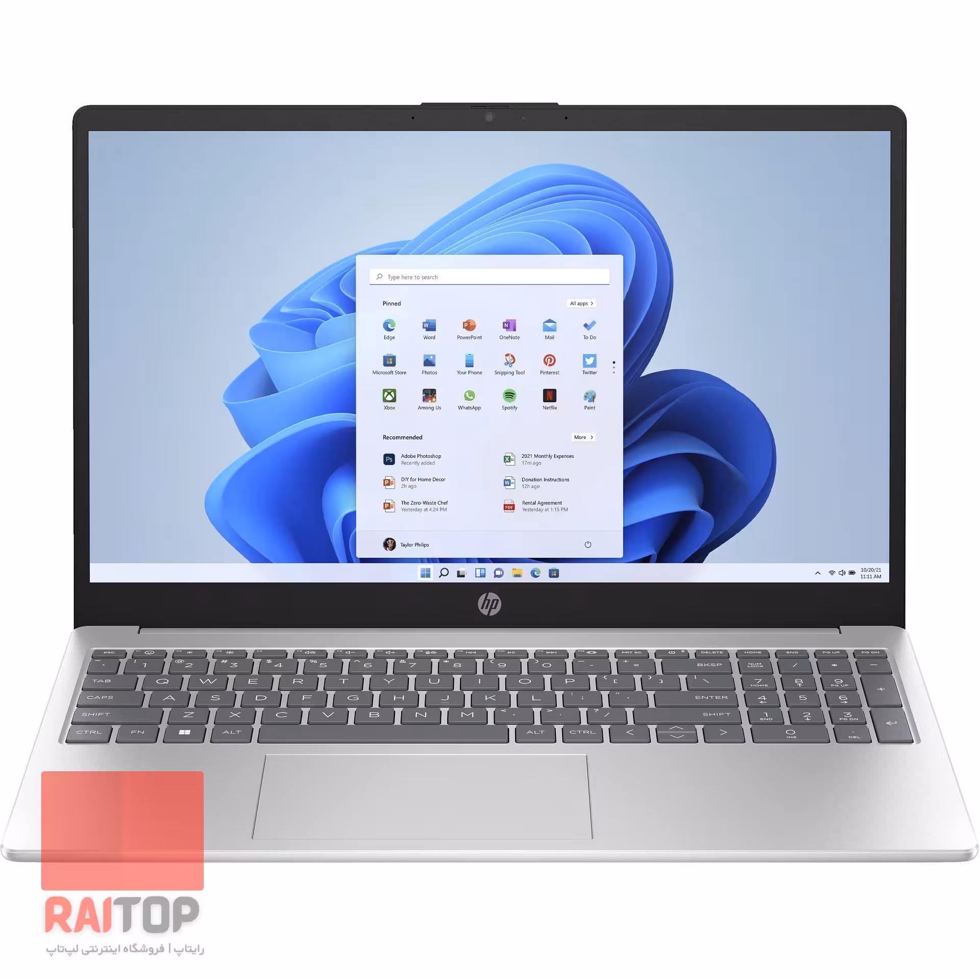 مشخصات، قیمت و خرید لپ تاپ 15 اینچی HP مدل 15-fc1 Ryzen - رایتاپ