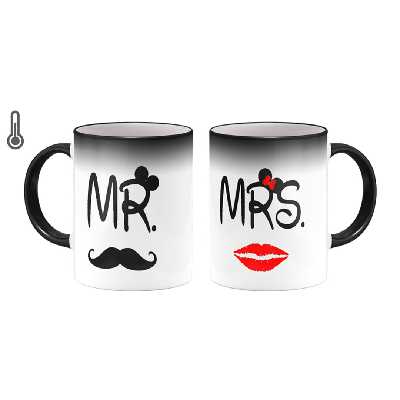 ماگ حرارتی بیگ ماگ مدل مستر اند میسیز MR and MRS کد 2920 مجموعه دو عددی