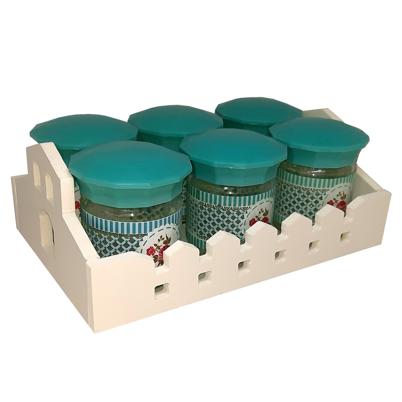ست جا ادویه 6 پارچه مدل GBW-1003