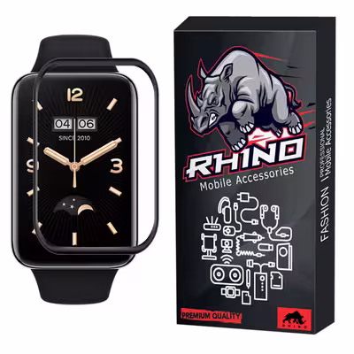 محافظ صفحه نمایش راینو مدل PMMA مناسب برای مچ بند هوشمند شیائومی Mi Band 7 Pro