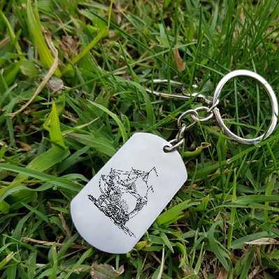 جاکلیدی ترمه ۱ مدل کشتی کد Sam 2485