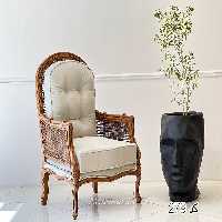 مبل کلاسیک کد 279 ست 8 نفره بامبو (مبل حصیری)