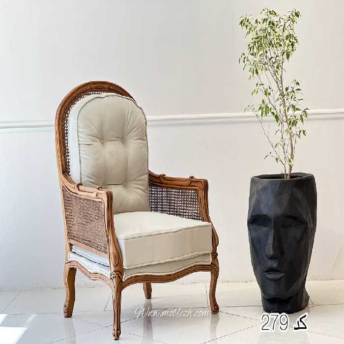 مبل کلاسیک کد 279 ست 8 نفره بامبو (مبل حصیری)