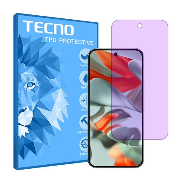 گلس گوگل Pixel 9 Pro XL مدل هیدروژلی آنتی پرپل برند تکنو کد S
