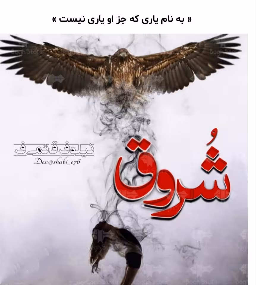 PDF نسخه کامل رمان شروق به قلم نیلوفر قائمی فر در 1199 صفحه