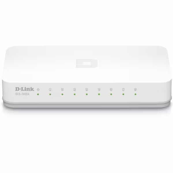سوییچ 8 پورت گیگابیتی و دسکتاپ دی-لینک مدل DGS-1008A