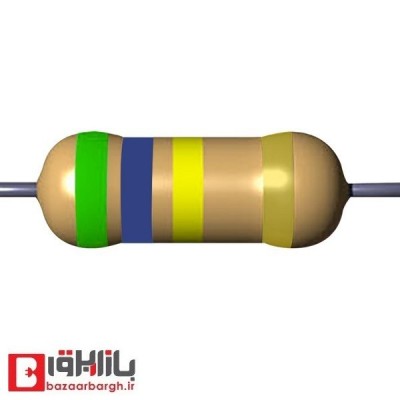 مقاومت 560 کیلو اهم 2 وات 5 درصد
