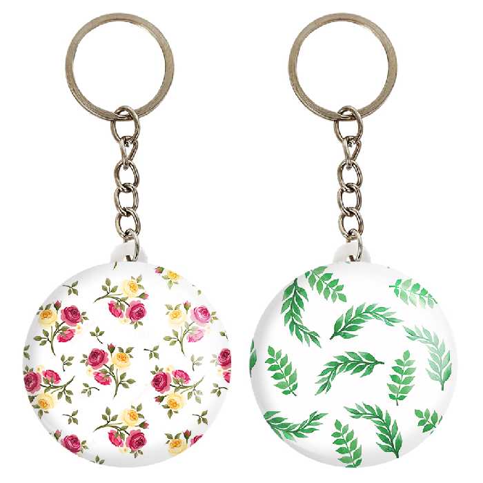 جاکلیدی خندالو مدل گل گلی کد 22472237 مجموعه 2 عددی