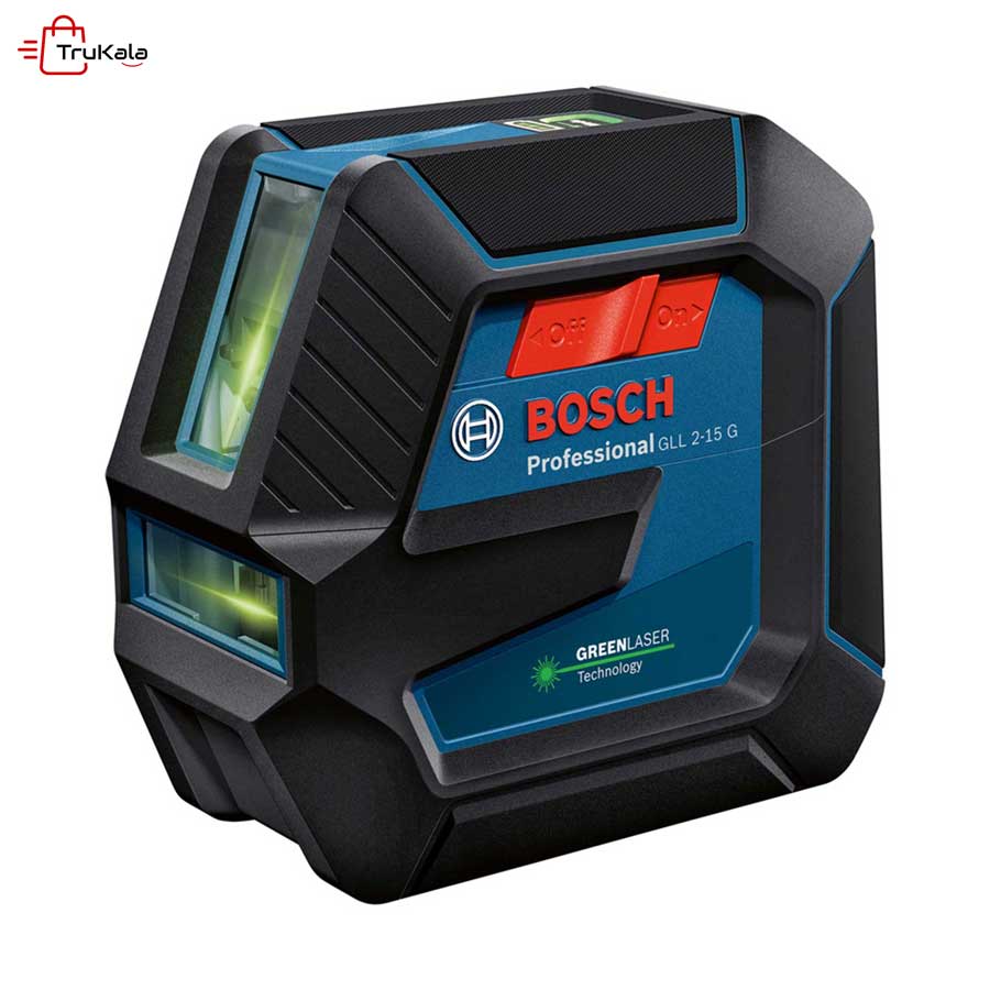 تراز لیزری بوش رنگ سبز مدل GLL 2-15 G