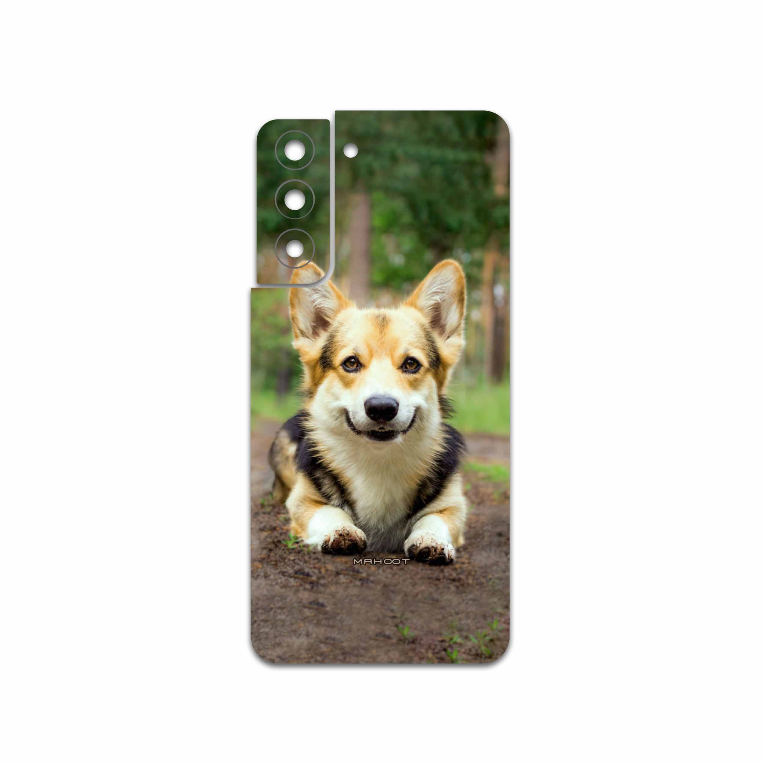 برچسب پوششی ماهوت مدل Dog-2 مناسب برای گوشی موبایل سامسونگ Galaxy S21 FE 5G
