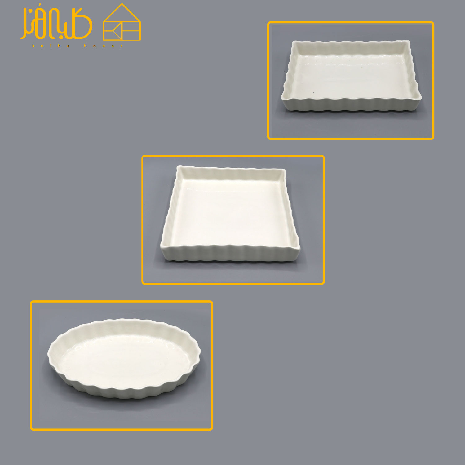 تارت سرامیکی سفید