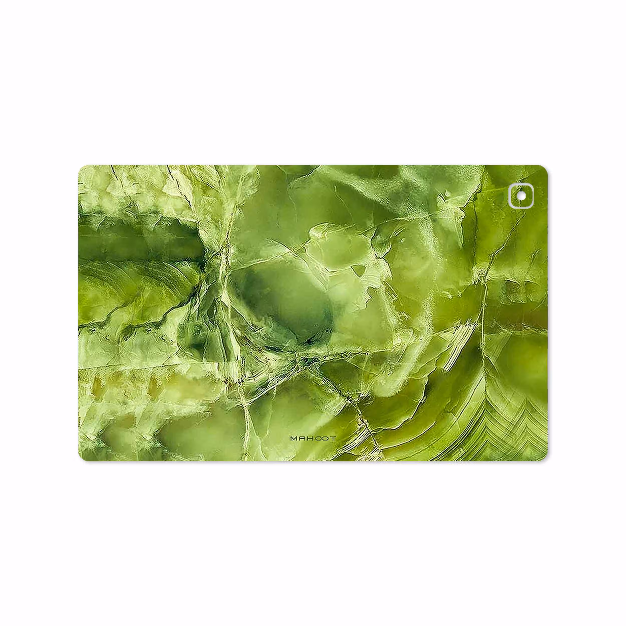 برچسب پوششی ماهوت مدل Green Crystal Marble مناسب برای تبلت سامسونگ Galaxy Tab A7 10.4 LTE 2020 T505