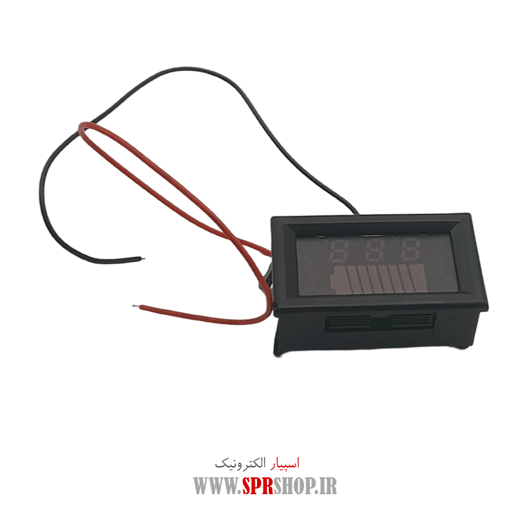 ماژول نمایش شارژ باتری 12-60 ولت رو پنلی