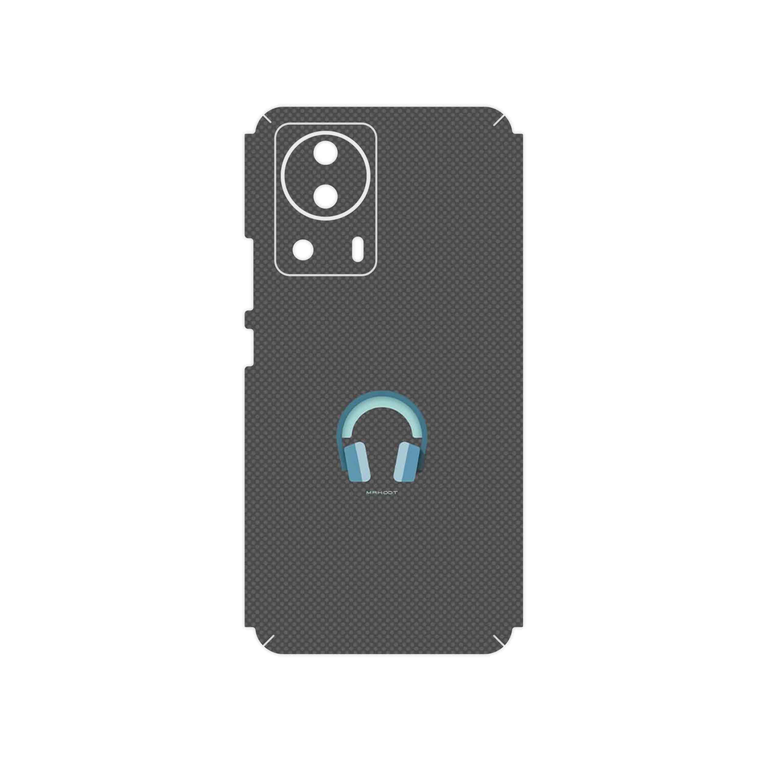 برچسب پوششی ماهوت مدل Minimal Headphone Icon مناسب برای گوشی موبایل شیائومی 13 Lite