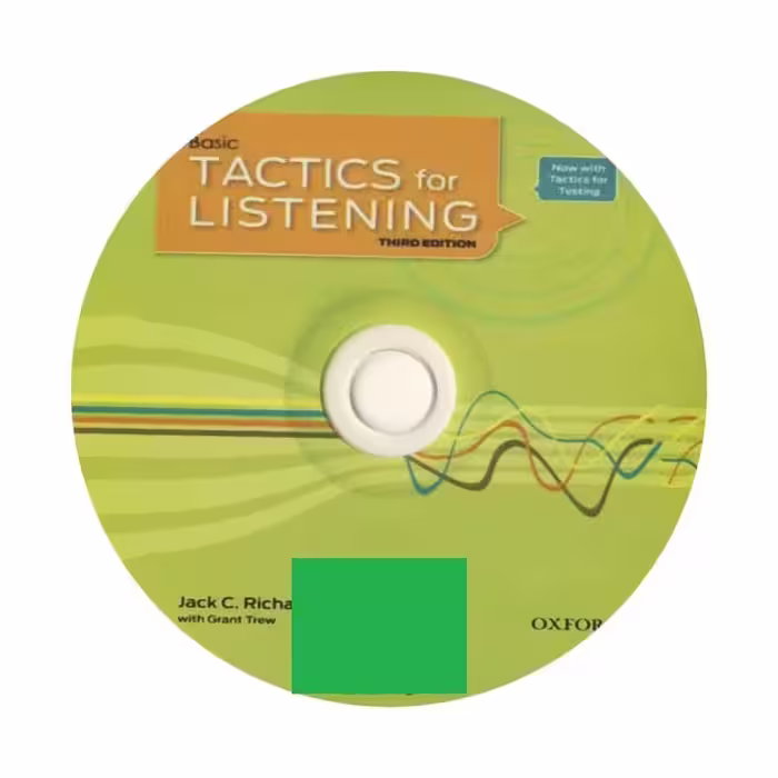 کتاب Tactics for Listening 3rd Basic اثر Jack C. Richards انتشارات oxford
