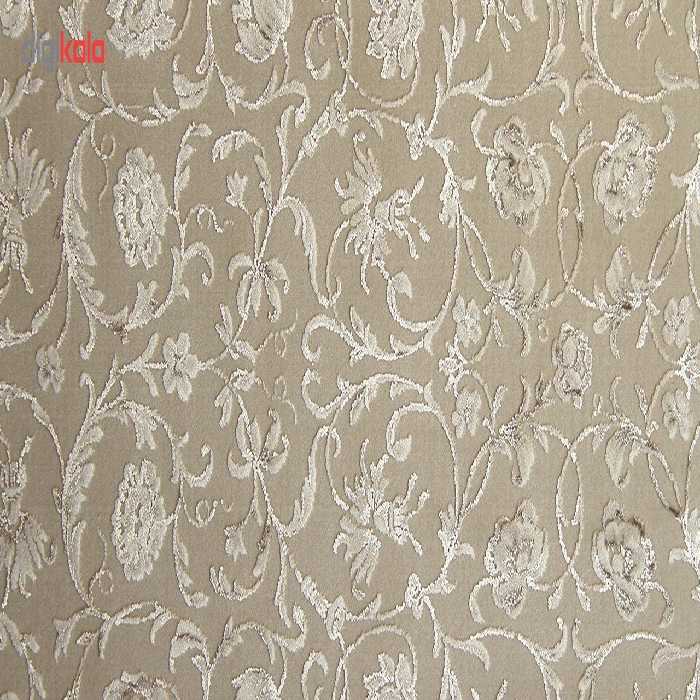 فرش ماشینی زمرد مشهد طرح 1902 زمینه بژ