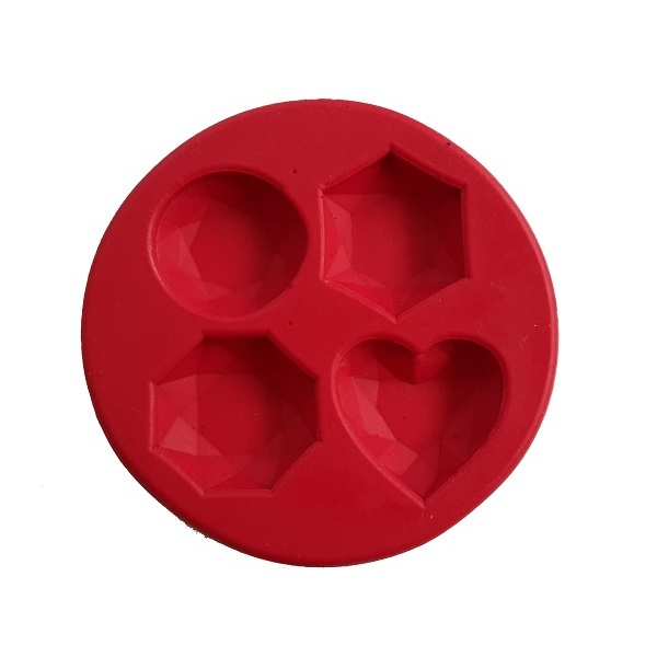 قالب فوندانت بهگز مدل جواهرات کریستالی