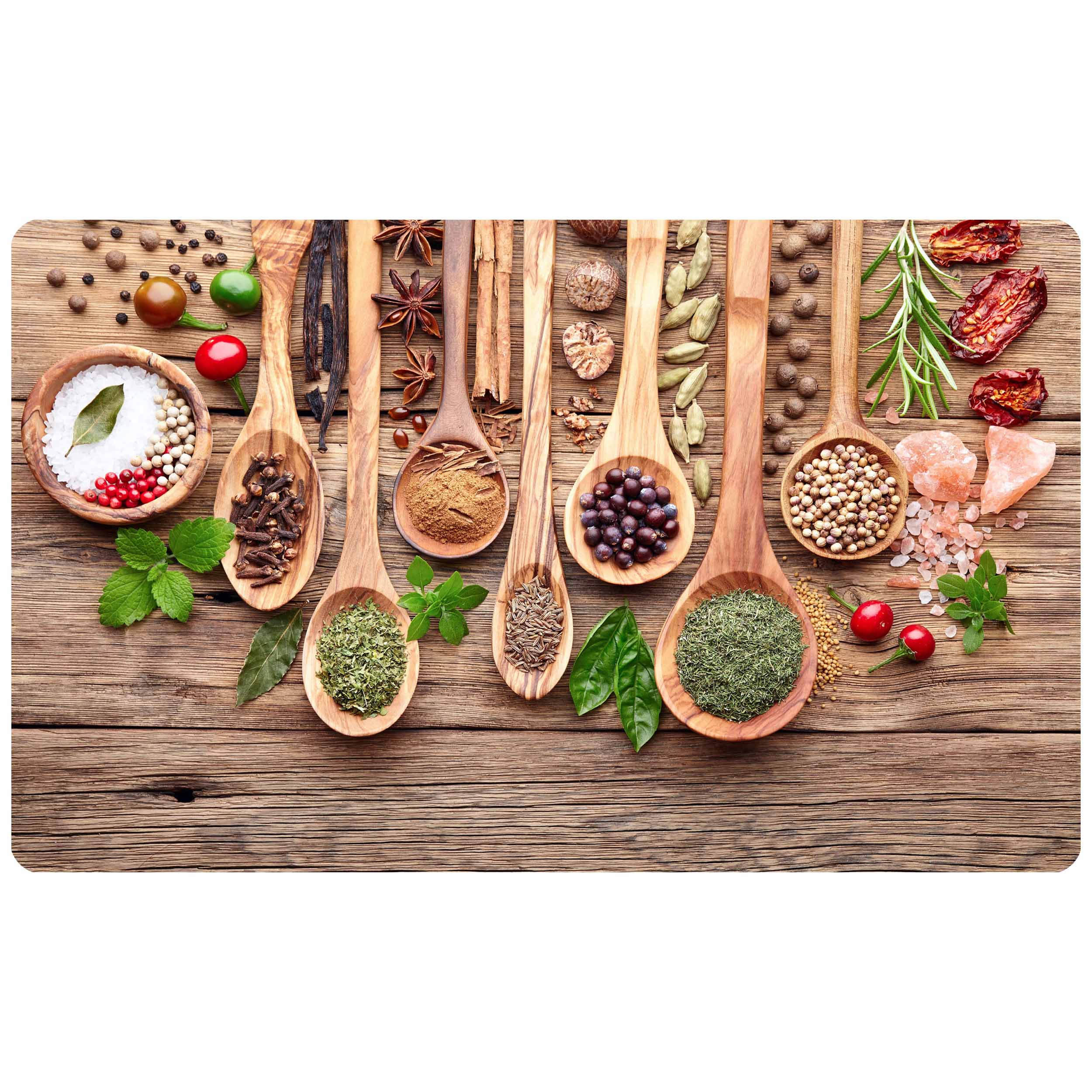 آبگیر کنار سینک مدل سه لایه رویه مخمل طرح ادویه کد 2621