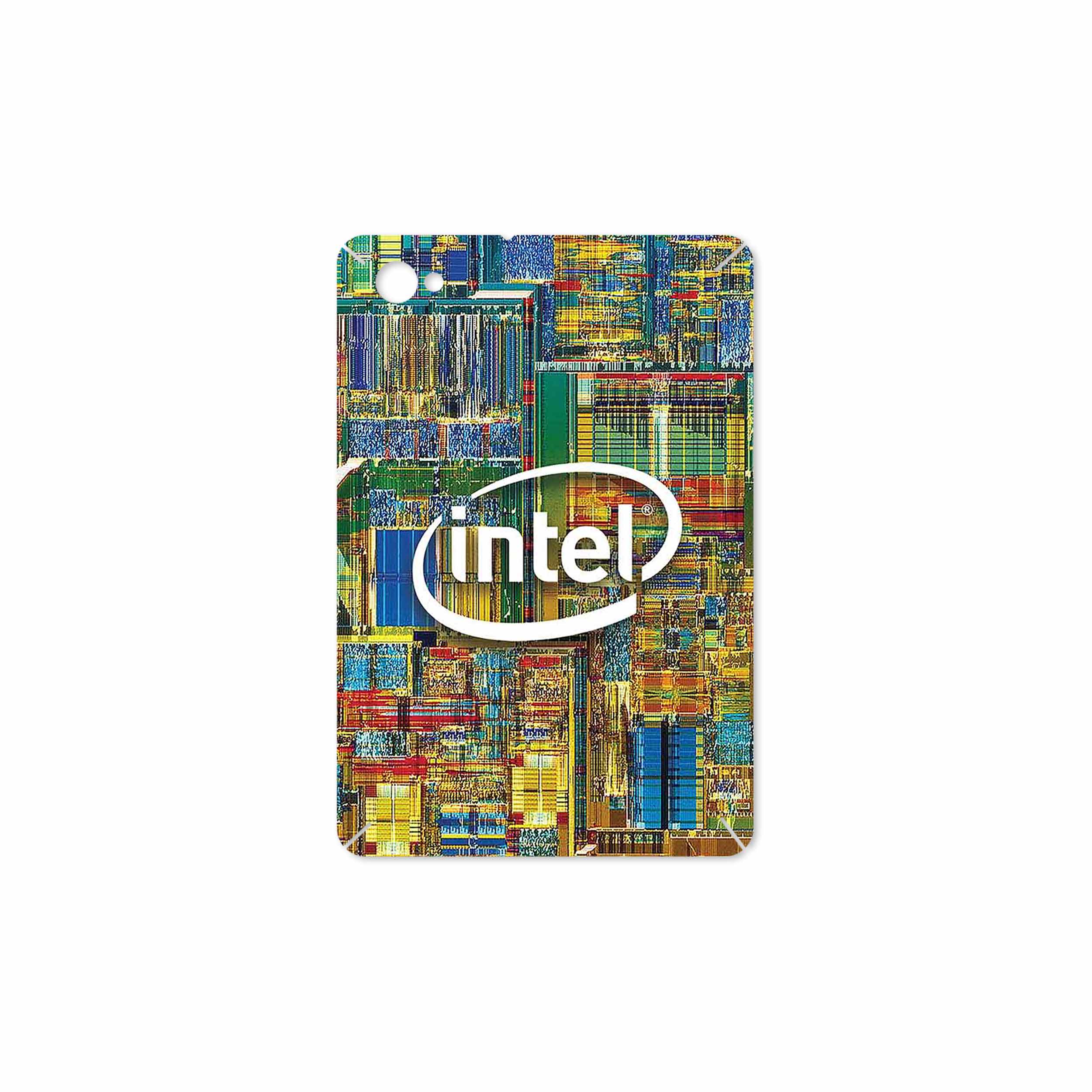 برچسب پوششی ماهوت مدل Intel Brand مناسب برای تبلت سامسونگ Galaxy Tab 7.7 2011 P6800