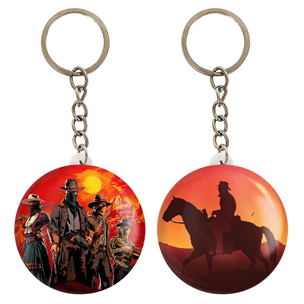 جاکلیدی خندالو مدل رد دد Red Dead کد 1029210299مجموعه 2 عددی