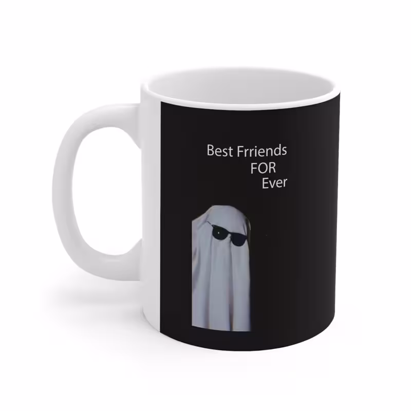 ماگ طرح بهترین رفیق Best Friend مدل NM1305