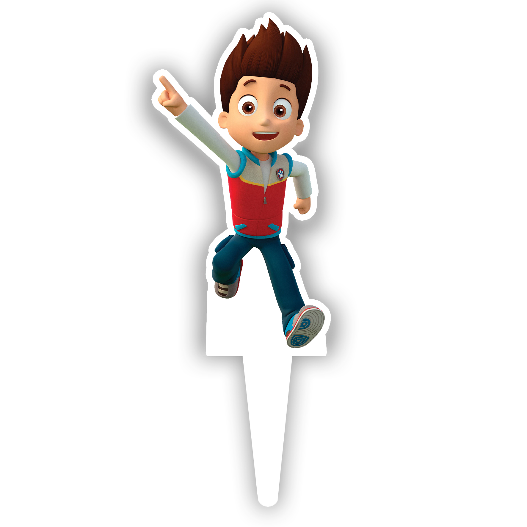 تاپر کیک طرح سگ های نگهبان کد R022