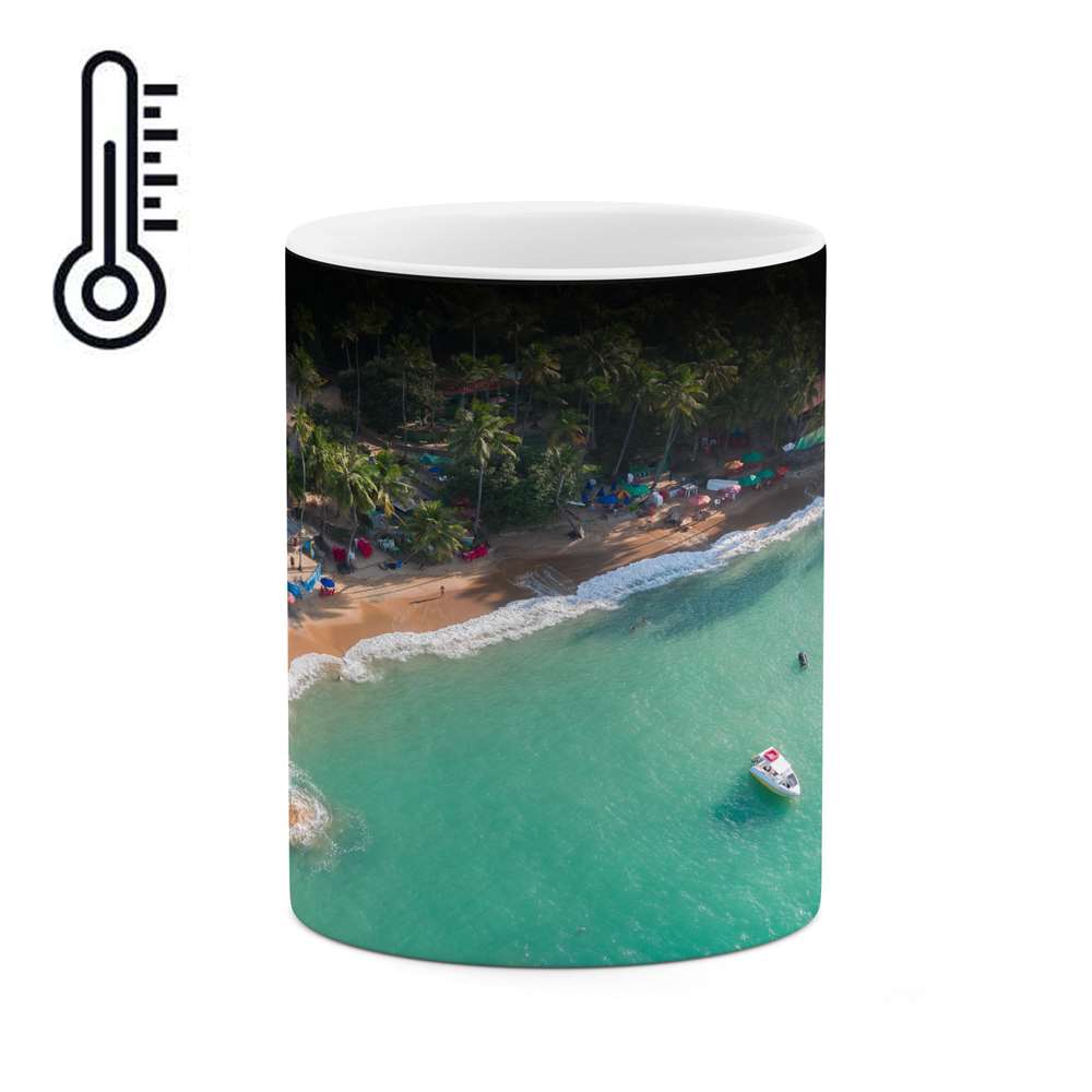 ماگ حرارتی کاکتی طرح منظره مدل mgh14391