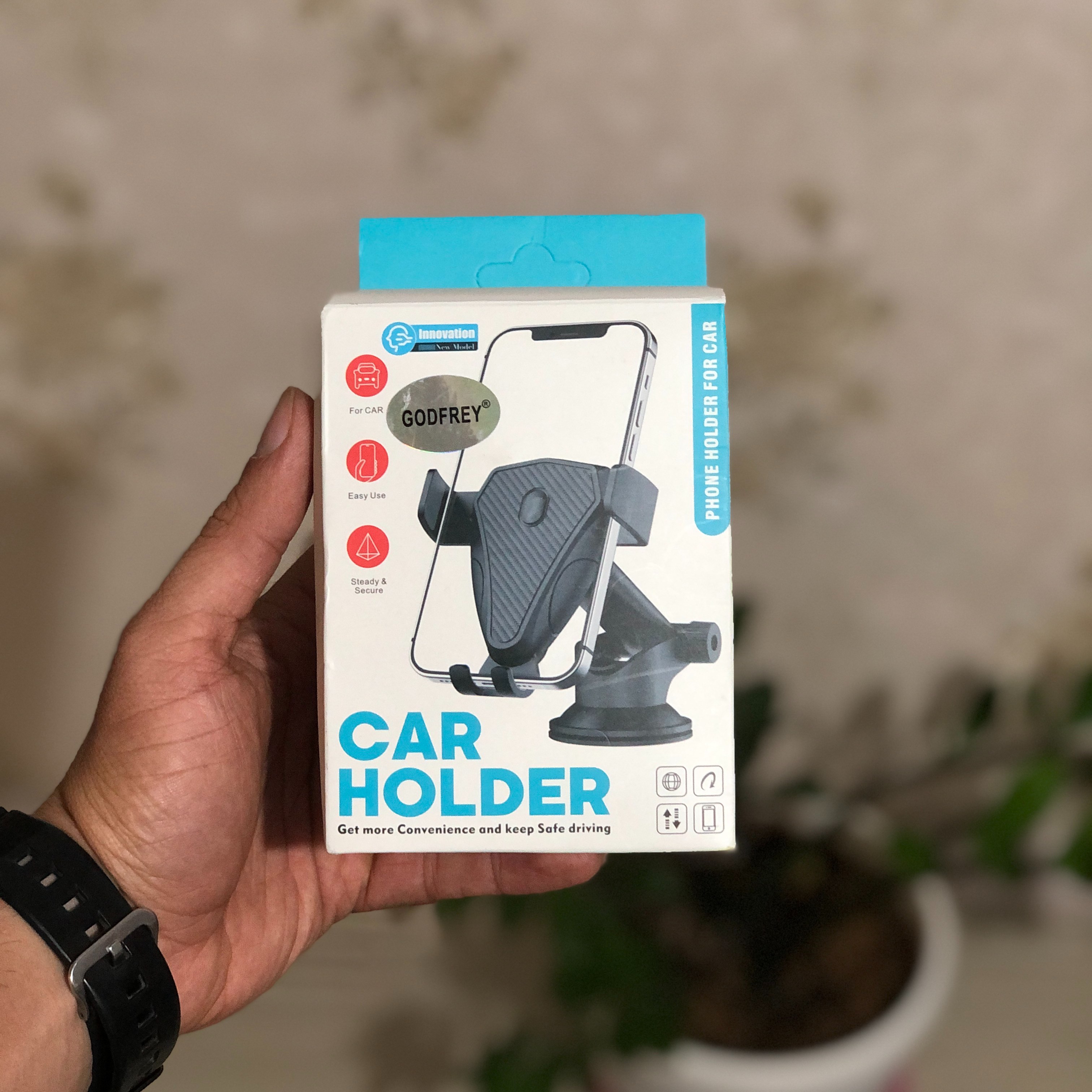 هولدر موبایل داخل خودرو carholder مشکی