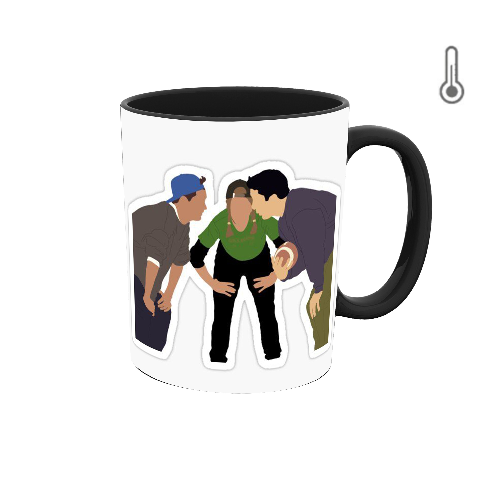 ماگ حرارتی طرح فوتبال فرندز friends 