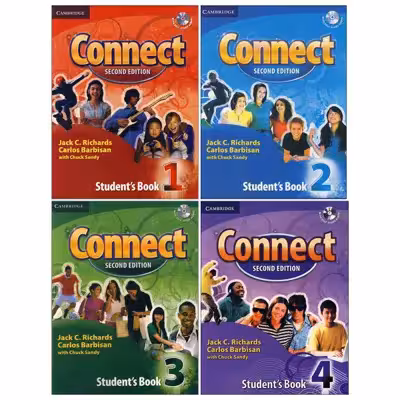 کتاب Connect اثر جمعی از نویسندگان انتشارات زبان مهر 4 جلدی