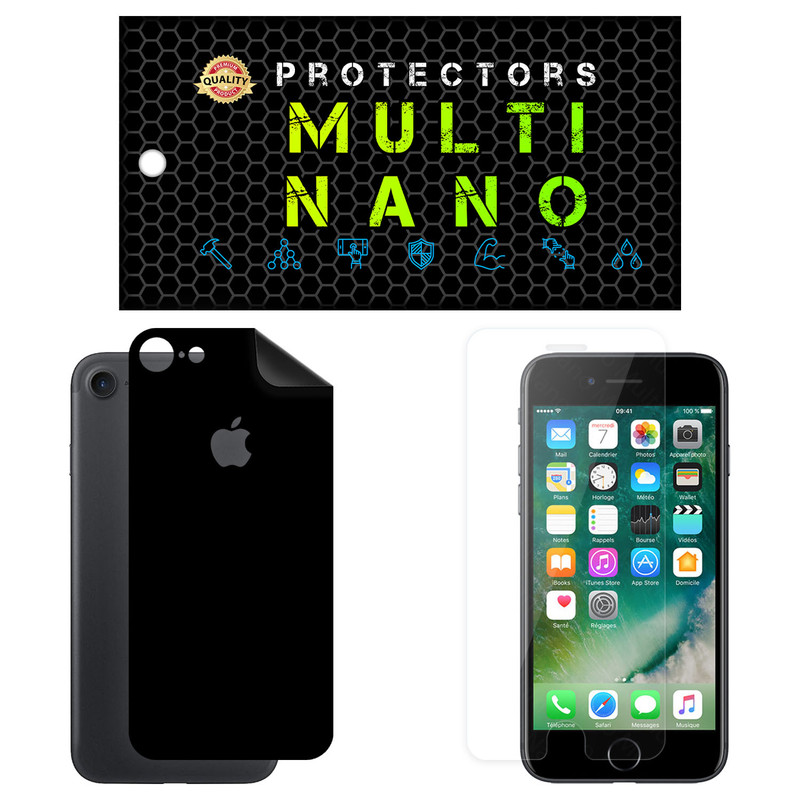 محافظ صفحه نمایش مولتی نانو مدل X-SFM مناسب برای گوشی موبایل اپل iPhone 7 به همراه برچسب پوششی | کالا برتری