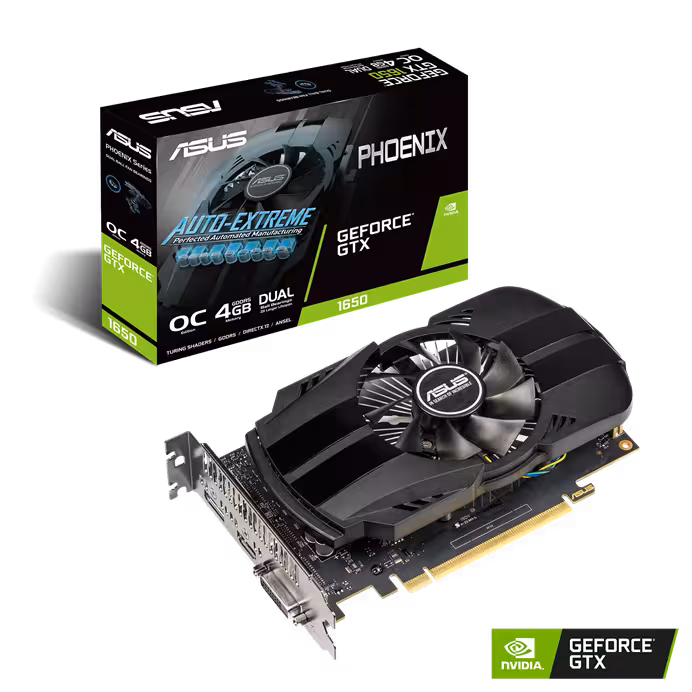 کارت گرافیک مدل GTX-1650 4GB PH OC ASUS ایسوس