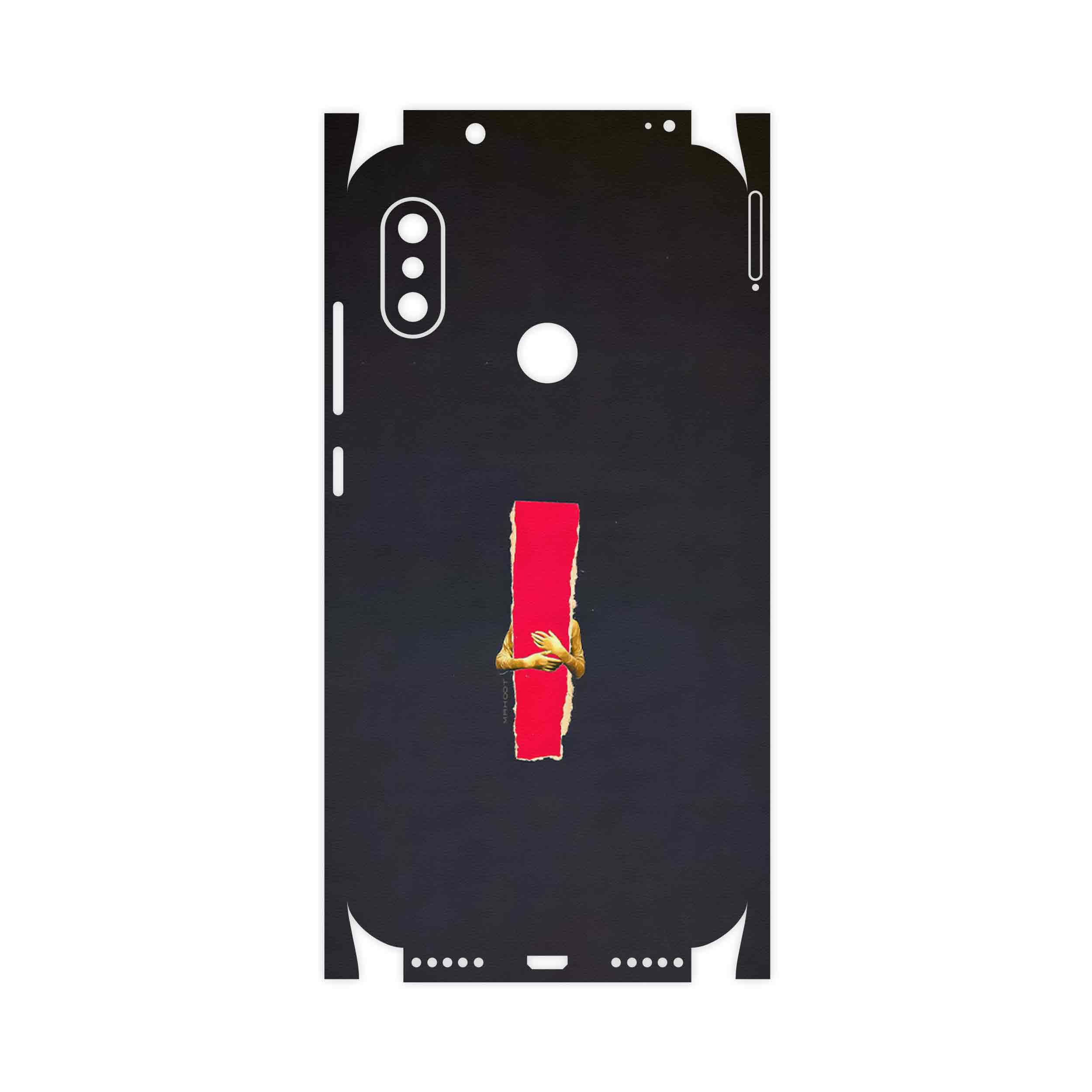 برچسب پوششی ماهوت مدل Collage of Embrace-FullSkin مناسب برای گوشی موبایل شیائومی Redmi Note 6 Pro