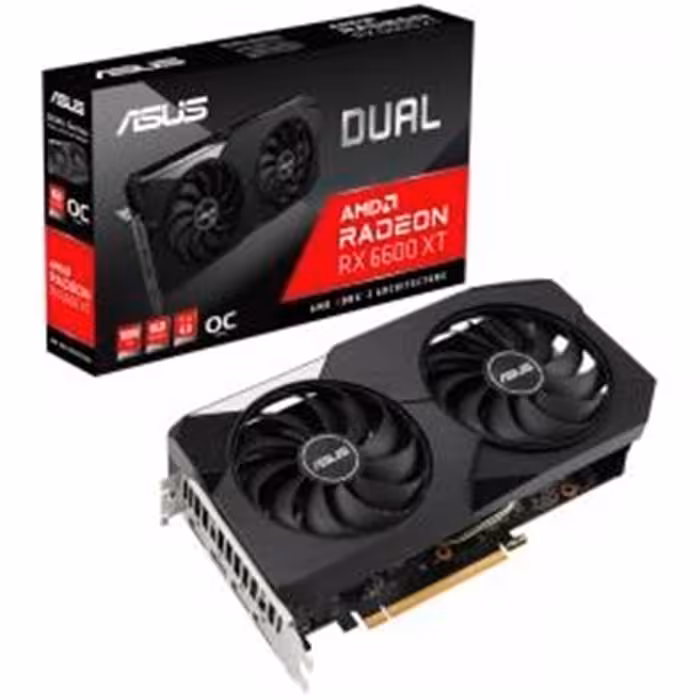 کارت گرافیک ایسوس Radeon RX 6600 XT Dual OC 8G