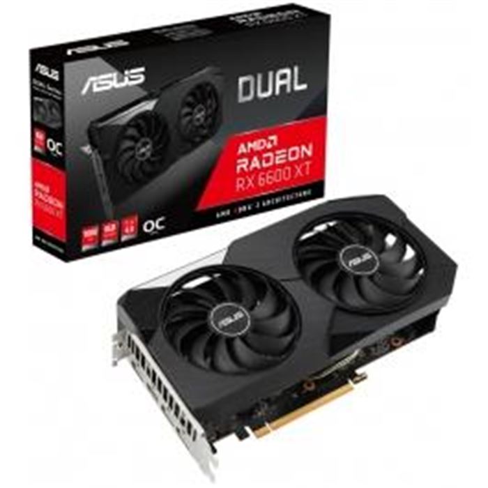 کارت گرافیک ایسوس Radeon RX 6600 XT Dual OC 8G
