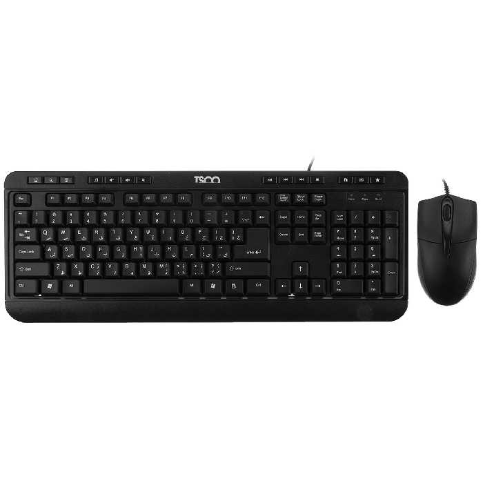 کیبورد و ماوس تسکو مدل TKM 8052 با حروف فارسی