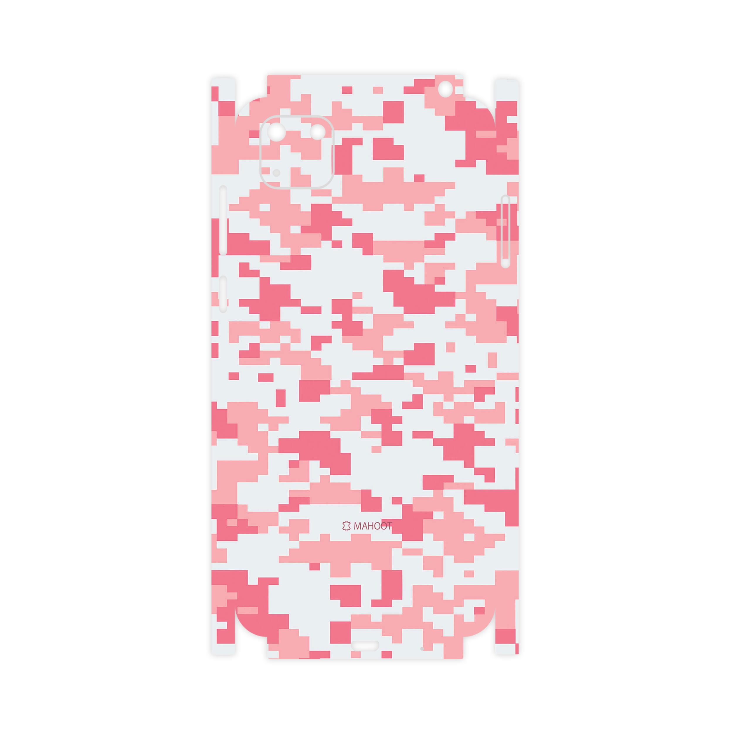 برچسب پوششی ماهوت مدل Army-Pink-pixel-FullSkin مناسب برای گوشی موبایل هوآوی Y5P