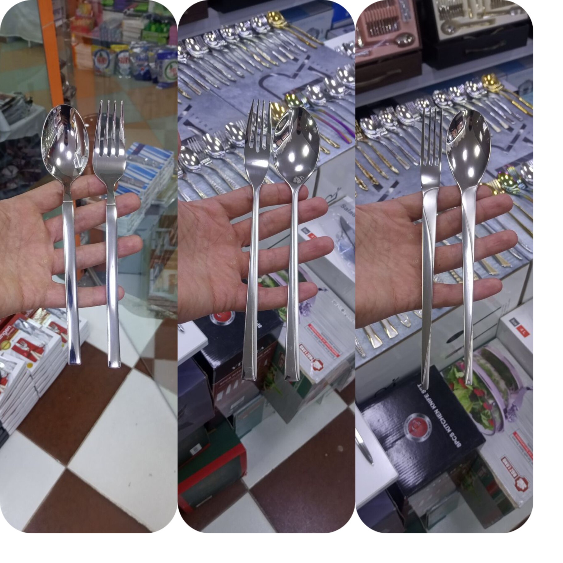سرویس  قاشق و چنگال روزنتال 30 نفره با جعبه اعلا