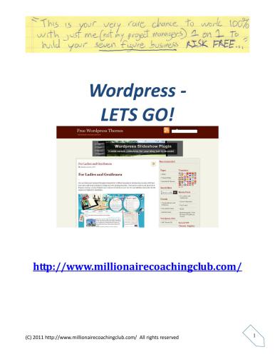خرید و دانلود نسخه کامل کتاب Wordpress - lets go!