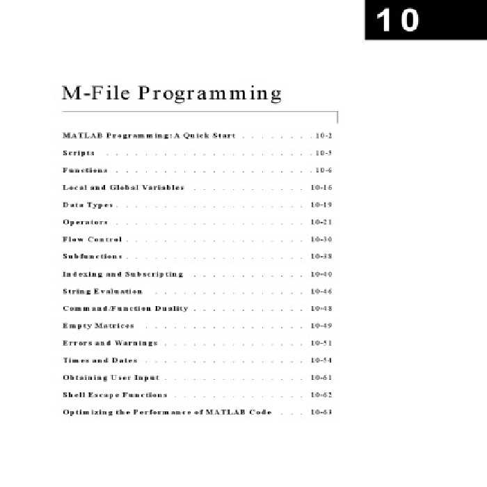خرید و دانلود نسخه کامل کتاب MATLAB Programming