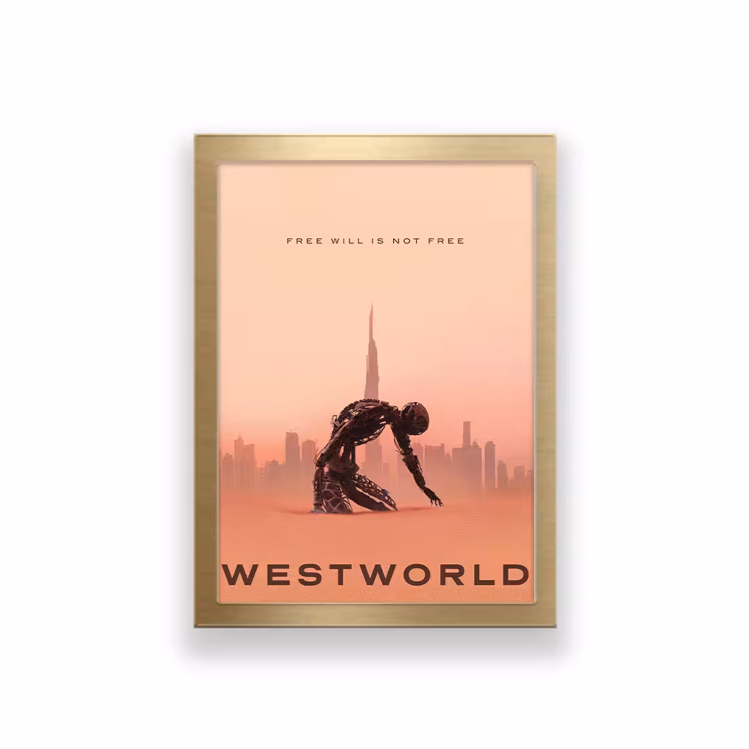 تابلو طرح فیلم west world