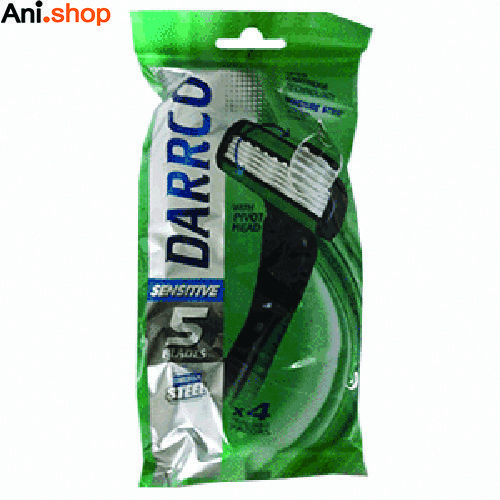 ژیلت 5 لبه دارکو- بسته 4 عددی کد M90