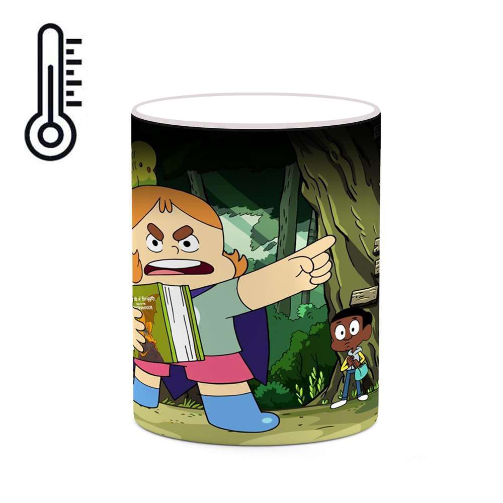 ماگ حرارتی کاکتی طرح کارتون Craig Of The Creek مدل mgh22435