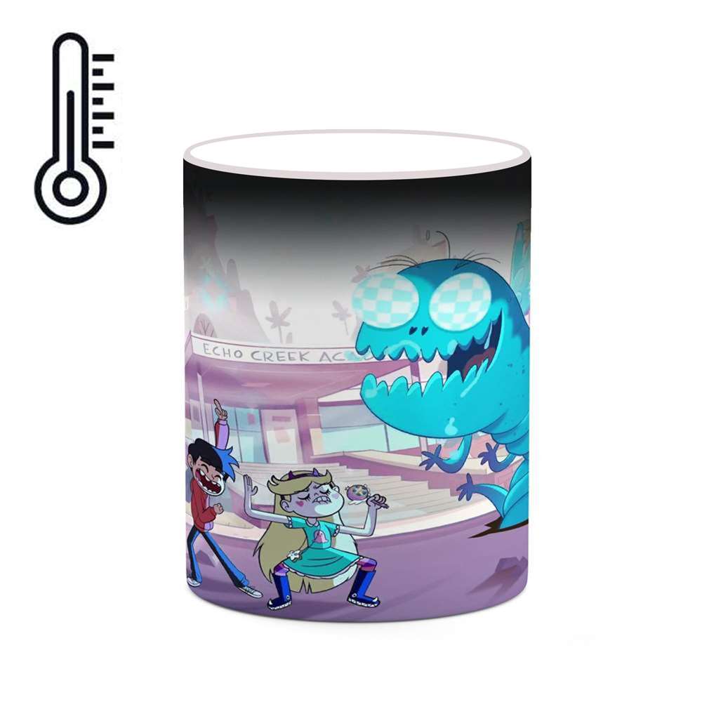 ماگ حرارتی کاکتی طرح کارتون Star Vs. The Forces Of Evil مدل mgh23260